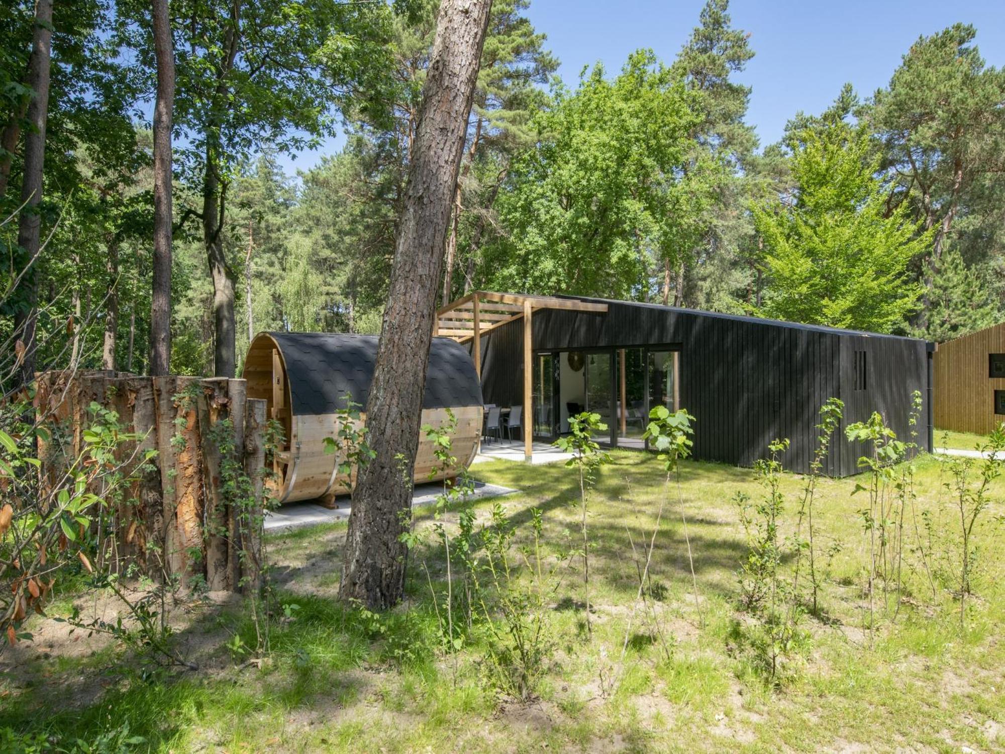 Modern Chalet With Wellness, In A Holiday Park At 12 Km From Eindhoven Мирло Экстерьер фото